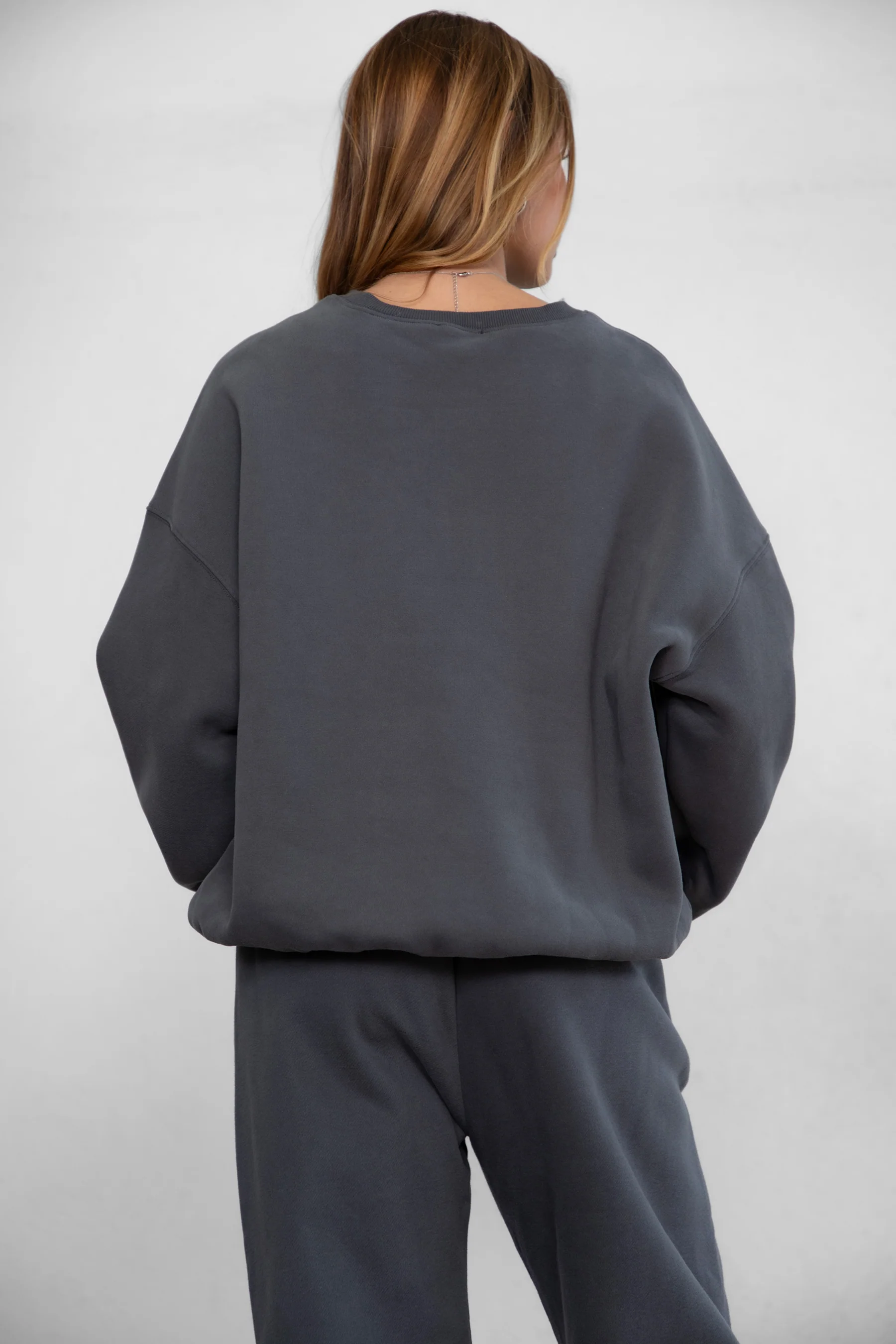 Varsity Plush Fleece Crew Neck Sweatshirt - Image 54